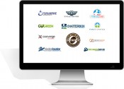 image of georgia web development's awesome websites for one half off lcd monitor with custom website business logos - georgia web development