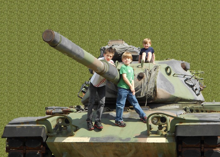 Army Tank Boys | Adobe Photoshop CS5